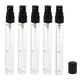 thumbnail image 1 of 5x Botellas de aerosol para después del afeitado de perfume Pulverizador de niebla fina recargable 10 ml Negro, 1 of 5