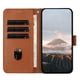 thumbnail image 4 of Funda Cartera Fibra de Carbono para iPhone 17 Pro con Soporte y Cierre Magnético Marrón, 4 of 6