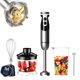 thumbnail image 1 of Batidora de mano MEGAWISE 12 velocidades acero inoxidable negro, 1 of 6