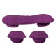 thumbnail image 1 of 1x Asiento De Coche Cojín Antideslizante De Invierno Funda De Asiento Transpirable Suave Suministros Púrpura, 1 of 5