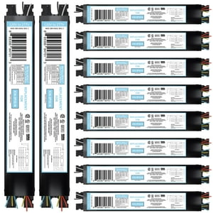 Balastro Electrónico Fluorescente Elegolight, Paquete De 10 Unidades, T8, 120-277 V