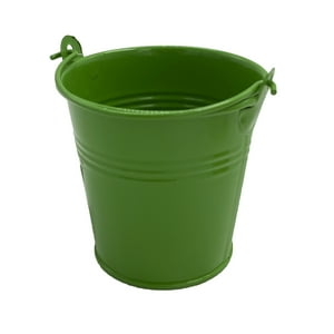 Homewell - Balde De Metal Verde 8X7Cm