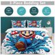 thumbnail image 5 of Super Mario 3-Piece Comforter Set for Bedroom Super Mario Bedding Set for Kids Adults Soft Microfiber Duvet Cover Set with Zipper Closure, 5 of 5
