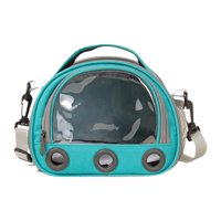 Magideal - Bolsa De Transporte De Viaje Para Hámster, Jaula Portadora De Chinchilla, Estuche De Transporte Para Animales Pequeños De Chinchilla, Bolso De Hombro Azul