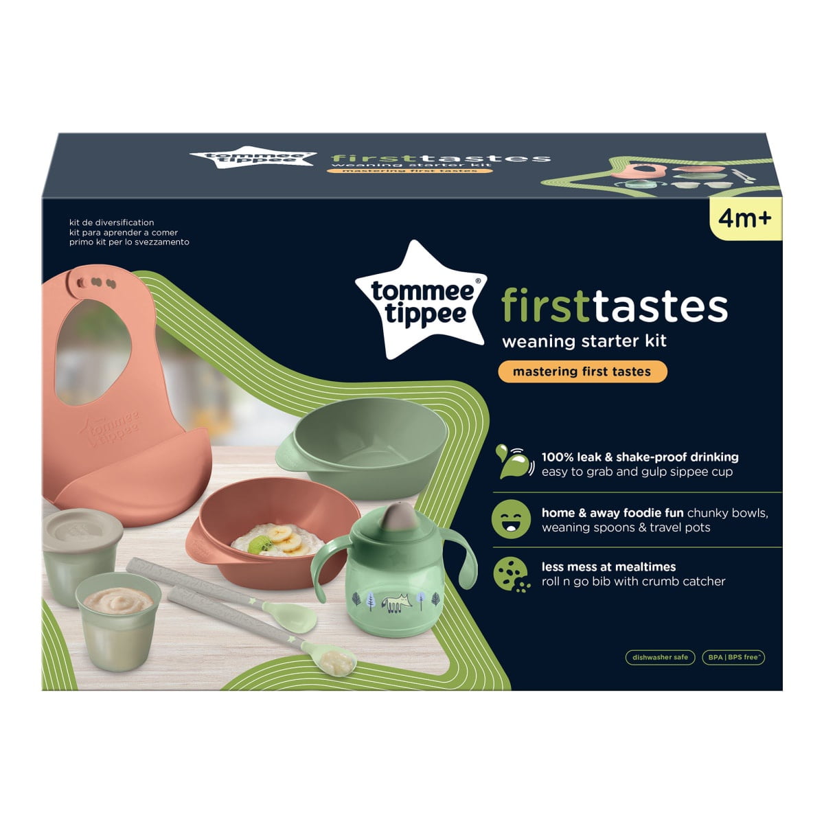 Tommee Tippee - Kit Destete Inicio Alimentación First Tastes