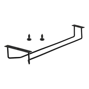 Bothyi - Soporte Para Copas De Vino Debajo Del Gabinete, Estante Para Copas De Vino De Hierro Para Cocina, Casillero Para El Hogar