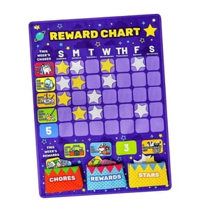 Bothyi - Tabla De Comportamiento Para Niños En Casa, Juguetes Educativos Colgantes, Tabla De Recompensas De Estrellas