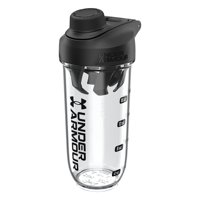 Botella Mezcladora Under Armour Ua Clarity De 700 Ml, Transparente Y Negra