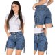 thumbnail image 5 of Short Mujer Cargo con Tiro Alto Elasticado 1139-1, 5 of 6