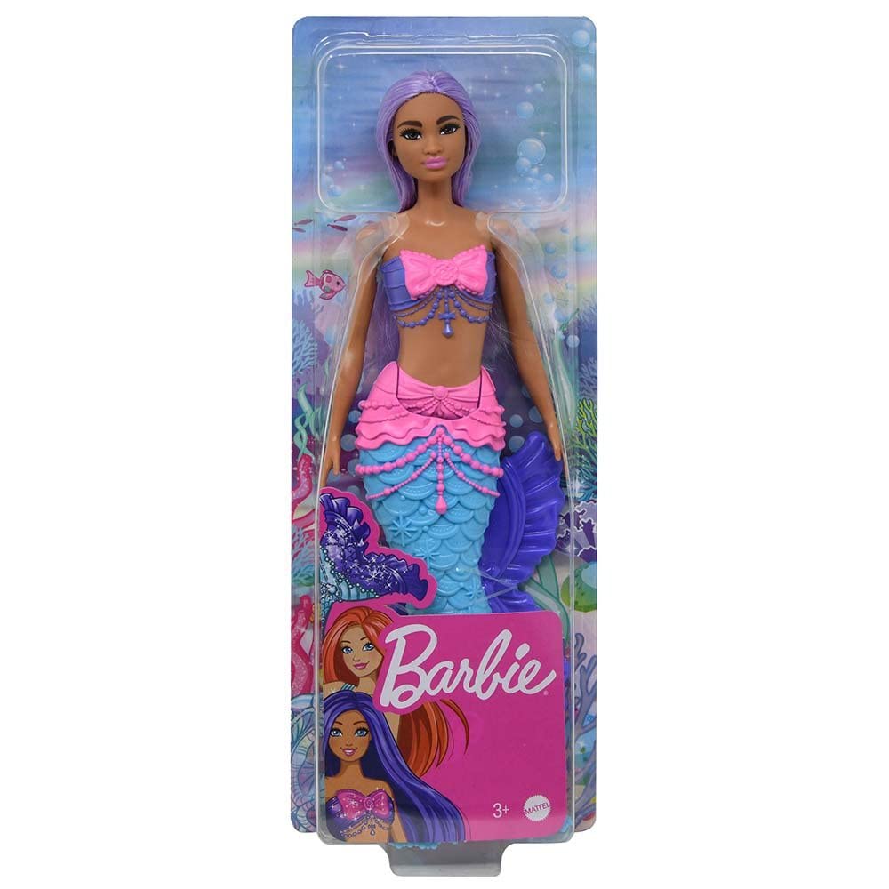 Barbie Mermaid Muñeca Con Cabello Morado Barbie