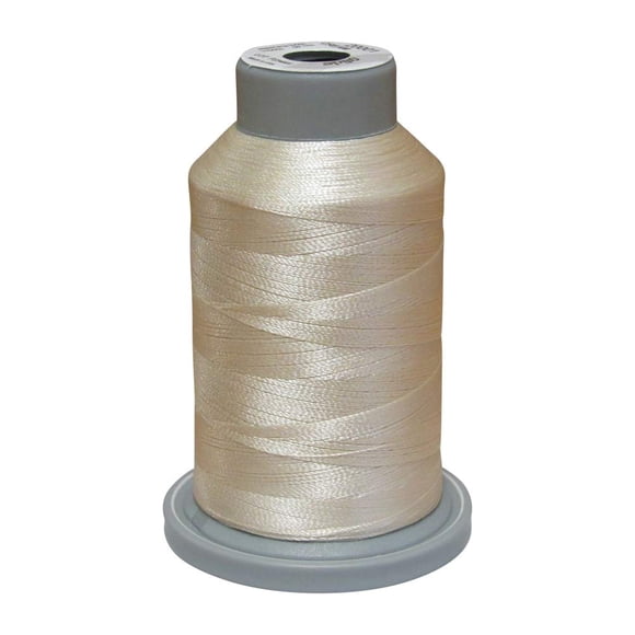 Hilo GLIDE N.º 40 de poliéster trilobal 1000 m color crema