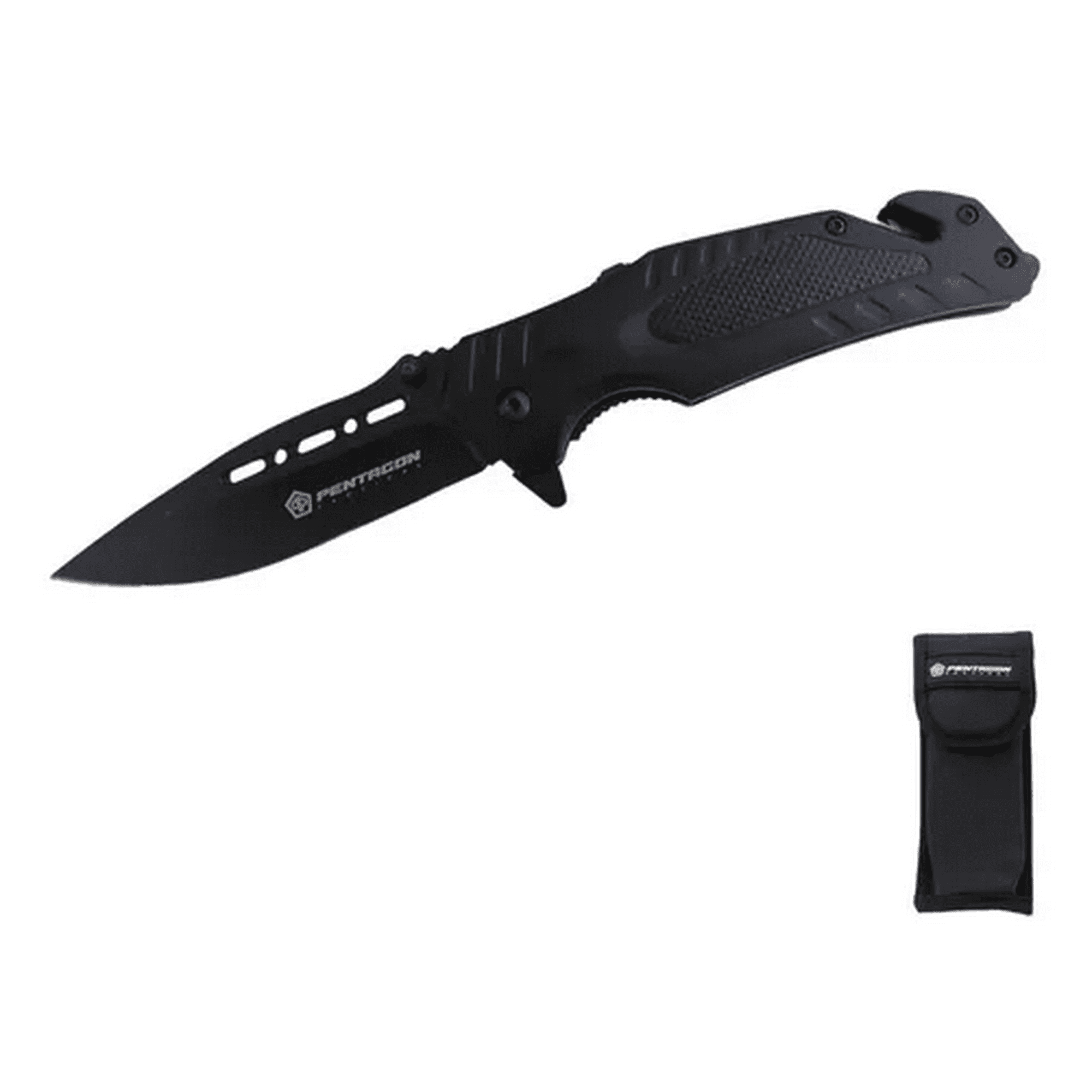 Genérico - Cuchillo Táctico Navaja Pentagon, Caza, Supervivencia, Camping, Color Hannibal