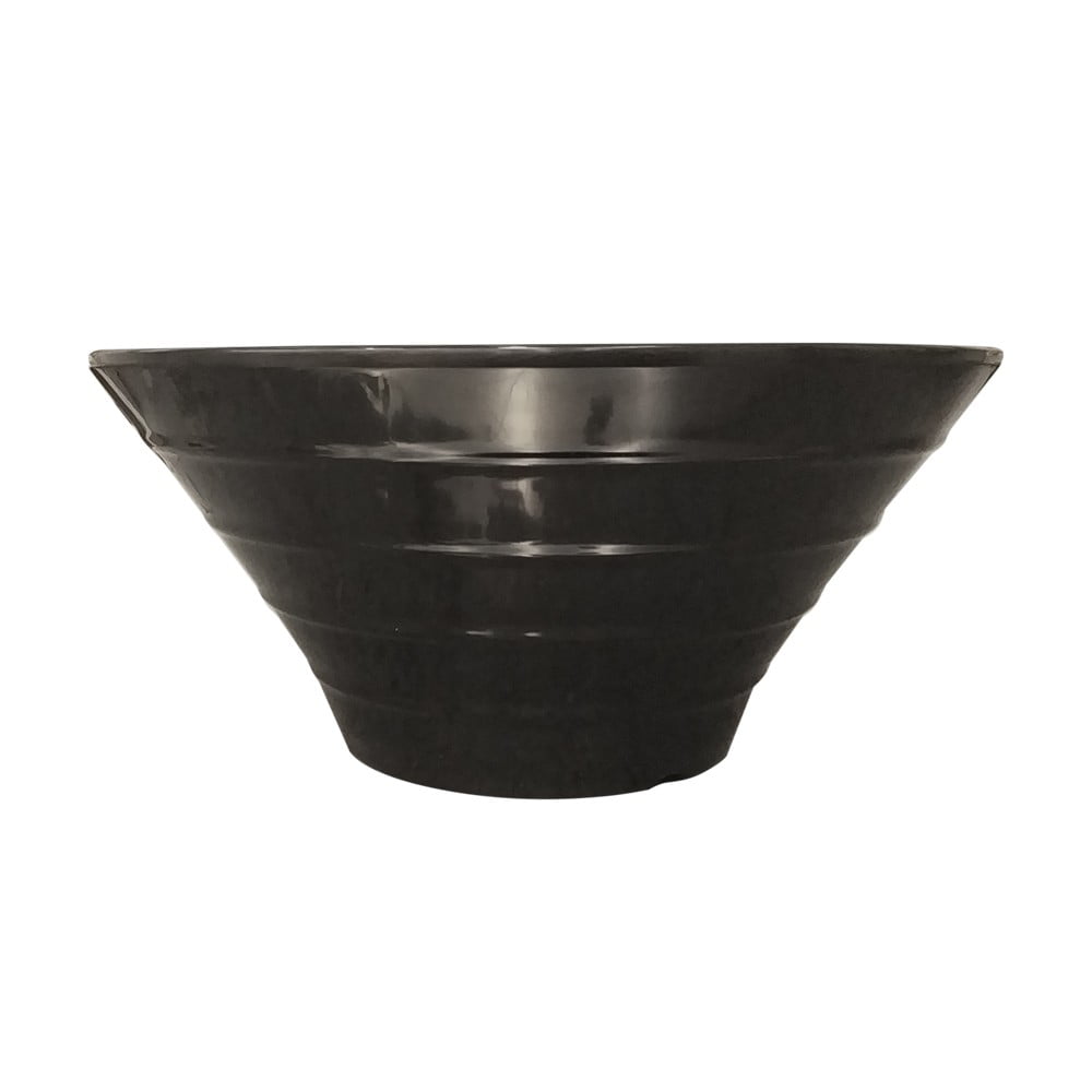Imahe - Set De 6 Bowls Redondo Melamina 20 Cm. Negro