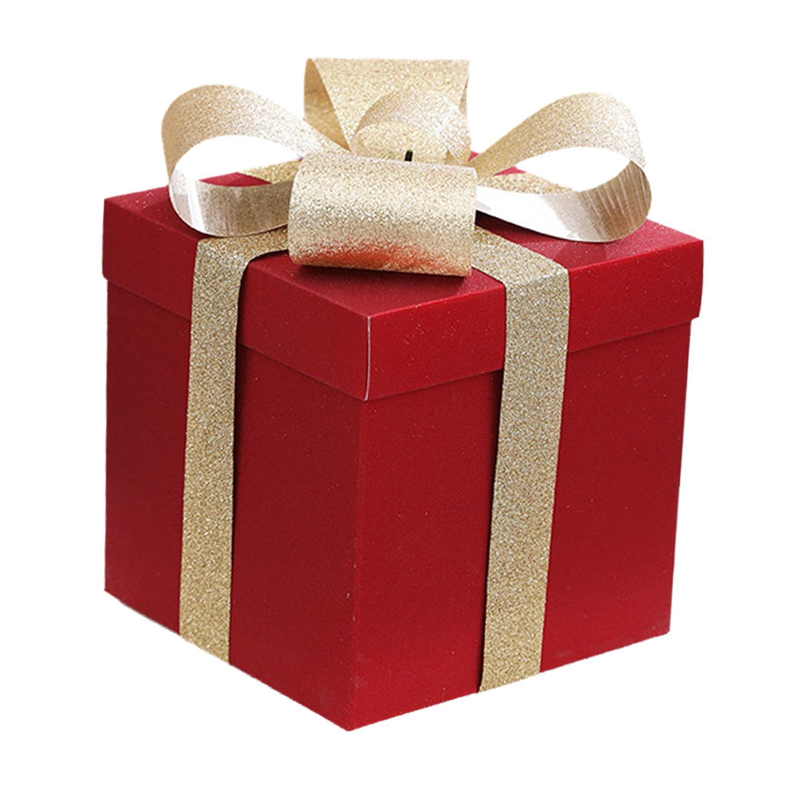 Bothyi - Caja De Regalo De Año Nuevo Chino Papel Para Regalos De Padrinos De Boda Graduaciones Para Todas Las Ocasiones Rojo 30 Cm