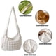 thumbnail image 3 of Bolsos tipo hobo con burbujas para mujer, bolso de mano acolchado, bolso acolchado ligero, bolso de hombro acolchado., 3 of 5