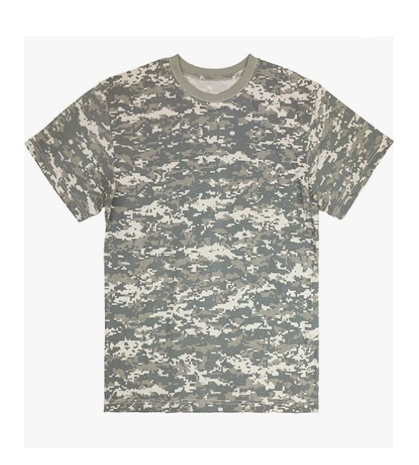 Genérico - Polo Militar Airsoft, Trekking Camping, Color Acu, Talla M