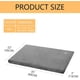 thumbnail image 2 of Alfombra de cama para perros EMPSIGN, elegante, reversible, resistente al agua, gris, 2 of 7