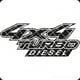 thumbnail image 1 of Sticker 4x4 Turbo Diesel Off Road Awd Todo Terreno Camioneta, 1 of 3