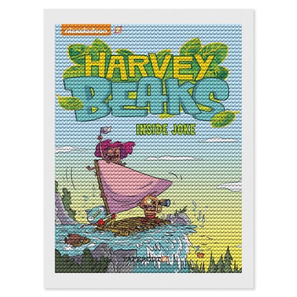 Harvey Beaks Kits de Pintura de Diamantes para Adultos