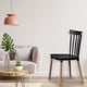thumbnail image 2 of Silla Windsor Negra, 2 of 3