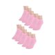 thumbnail image 2 of INSPIRE CHIC 10 Pares de Calcetines de Tobillo de Corte Bajo con Puños Transpirables y Elásticos para Mujer en Rosa Medio, 2 of 6