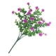 thumbnail image 3 of 7 ramas falsas flores de eucalipto rosa ramo floral arreglo rosa rojo, 3 of 5
