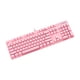 thumbnail image 3 of Teclado Mecánico Retroiluminado Rosa Switch Red- Robocop 104k, 3 of 3