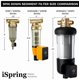 thumbnail image 2 of Filtro de agua iSpring WSP100ARB de 100 micras con autolimpieza, 2 of 7