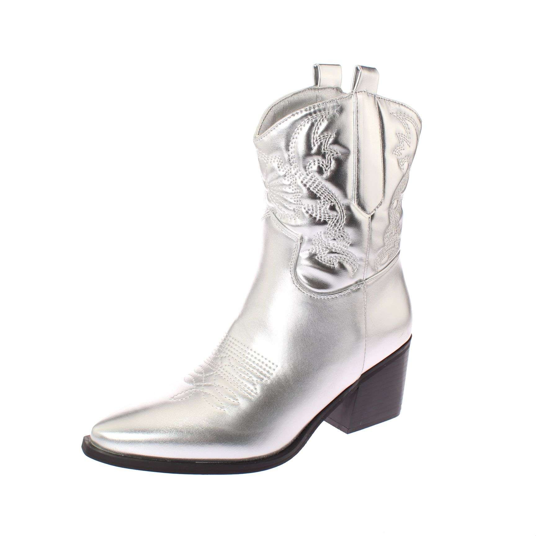 Bota Vaquera Plata Andarina