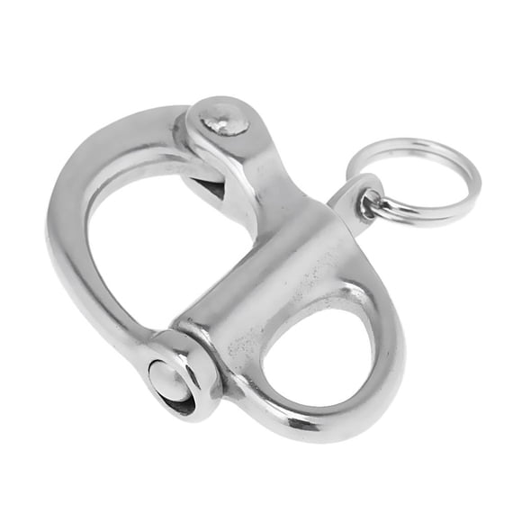 Grillete Giratorio De Acero Inoxidable 304 Para Kayak Canoe Boat Yacht 7.0x3.8cm