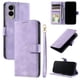 thumbnail image 1 of Funda Cartera para Samsung Galaxy S25 Edge Tapa con Ranuras, Soporte y Correa Morado, 1 of 5