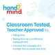 thumbnail image 2 of Reloj numérico Hand2Mind de Teaching Clock para niños (juego de 6), 2 of 9