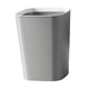 thumbnail image 1 of Papelera Papelera Rectangular Papelera Para Baño Cocina Escritorio Gris 12 L, 1 of 5