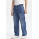 thumbnail image 2 of Jeans Hombre Calce Recto Cargo Bolsillo Azul, 2 of 4