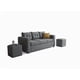 thumbnail image 2 of sofa venecia 3 cuerpos 2 puff, 2 of 5