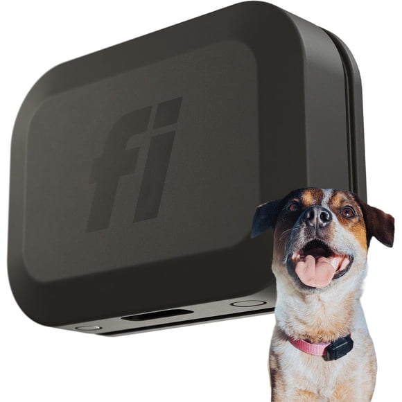 Rastreador GPS Fi Mini para Mascotas LTE Negro 6 Meses