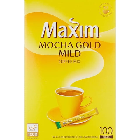 Mezcla De Café Maxim Mocha Gold Mild 12 G X 100 Piezas (1,2 Kg)