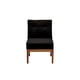 thumbnail image 2 of Sitial Colonia Velvet Negro, 2 of 4