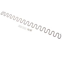 Magideal - Silla De Primavera, Piezas De Soporte De Primavera En Forma De Zigzag, Reparación, Primavera De Cojín De Bricolaje Para Sofá Doméstico, Sofá, Asiento Longitud 70Cm