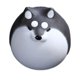 thumbnail image 1 of Estatua De Perro Mini Escultura Decorativa De Cachorro Lindo Para Estantería Oficina Dormitorio Negro, 1 of 5