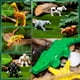 thumbnail image 4 of Animal Building Blocks Model, Building Toys, Mini Animal Building Blocks, Whale, Giraffe, Cow, Leopard, Panda, Crocodile, Shark, Chimpanzee, Dog, Horse, Rabbit, Penguin, Parrot, Eagle, Mini Duck, Zoo, 4 of 5