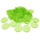thumbnail image 1 of 100pcs fichas de póker monedas casino suministro familia juegos accs verde, 1 of 5