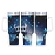 thumbnail image 1 of Hollow Knight Vaso aislado de acero inoxidable con asa, diseño temático, regalo para familia, amigos y fans; incluye pajita y encaja en el portavasos estándar, 40 oz, 1 of 6