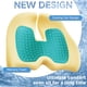 thumbnail image 2 of Cojín de asiento Benazcap con gel refrescante y espuma viscoelástica ergonómico, 2 of 7
