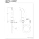 thumbnail image 2 of Rociador lateral para cocina Kingston Brass KBS750SP, cromo pulido, 2 of 2