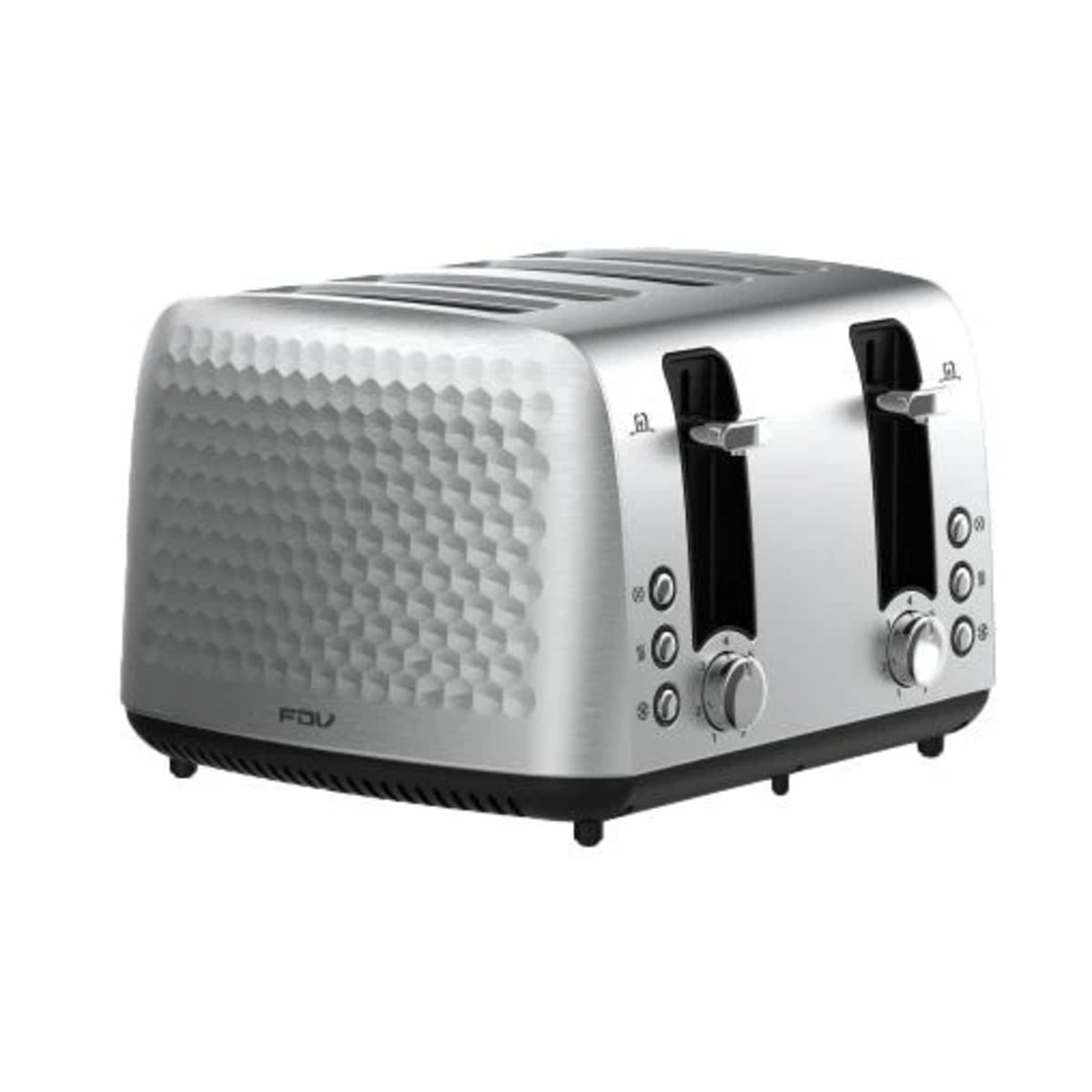 Tostador Eléctrico Steel 4 Rebanadas Fdv