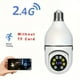thumbnail image 3 of HD 1080P Indoor Wifi E27 Bulb Camera 2.4/5G Dual Frequency IP Camera, Support Alex And Google Home, Smart Home Security Video Surveillance Network PTZ Camera, Support Two-Way Audio Motion Detection An, 3 of 3