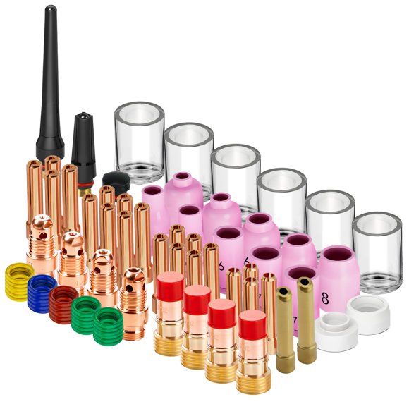 Accesorios para antorcha TIG AWLOLWA 81 uds WP-17/18/26