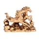 thumbnail image 4 of Estatuas de caballo corriendo con dinero de bronce, figuritas chinas hechas a mano, decoración del hogar, regalos coleccionables, 4 of 5