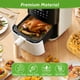 thumbnail image 3 of Forros de papel Air Fryer Tripho cuadrados de 8 pulgadas, 360 unidades, 3 of 7